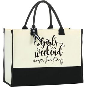 Weekend Bags for Women Travel Canvas Beach Bag Tote Girls Trip Gifts Large Handbags for Friends Female Girlfriend Besties for Birthday Wedding Bridesmaid Holiday Trip Vacation Bachelorette Party 22 in Kuwait