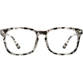 TIJN Unisex Stylish Square Non-Prescription Eyeglasses Glasses Clear Lens Women Men Eyewear in Kuwait