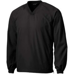 Men's Athletic V-Neck Raglan Wind Shirts in Regular & Big Sizes - XS-6XL
