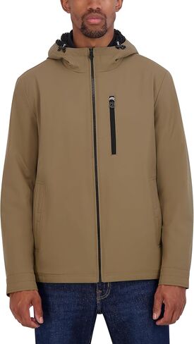 Nautica Men's Transitional Sherpa Lined Hooded Jacket in Saudi Arabia