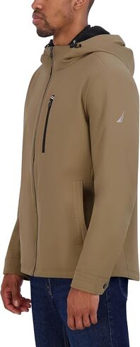 Nautica Men's Transitional Sherpa Lined Hooded Jacket in Saudi Arabia