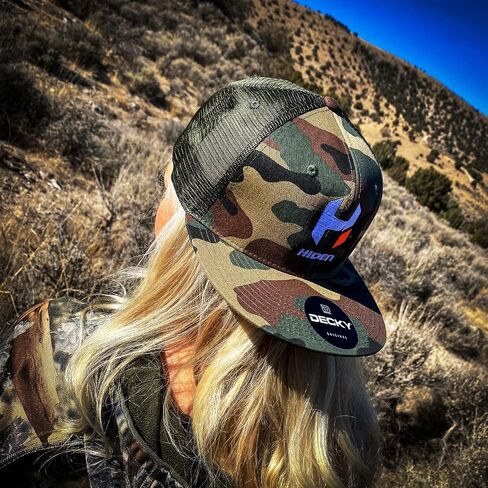 HIDEN Camo Trucker Hat, Snapback Hats for Men in Saudi Arabia