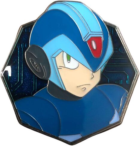 Mega Man X Octagon - Mega Man X Collectible Enamel Pin in Saudi Arabia