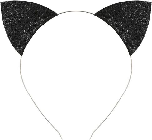 عصابة رأس من LOVINSHOW باللون الأسود اللامع على شكل آذان القطط in Kuwait