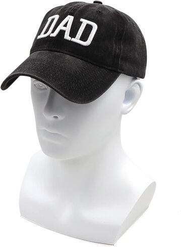 Dad Hats for Men Worlds Best Dad Hat Fathers Day Dad Gifts Baseball Cap Birthday Gifts for Dad Husband Papa from Daughter Son in Kuwait