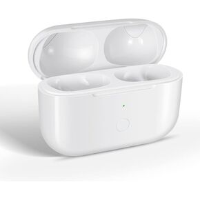 Wireless Charging Case Replacement Compatible with AirPod Pro, AirPods Pro Charging Case with Bluetooth Pairing Sync Button, White(Earbuds Not Included) in Saudi Arabia