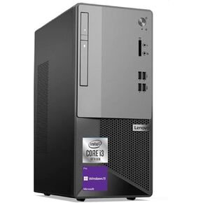 لينوفو كمبيوتر مكتبي V50t Gen2 بيزنس تاور بمعالج انتل كور i3-10100 وذاكرة RAM 16GB وSSD PCIe 512GB وDVD-RW وHDMI وRJ-45 ومنفذ عرض وكيبورد وماوس سلكي وويندوز 11 برو، اسود، بطاقة USB سنوبيل 32GB in Kuwait