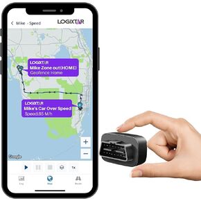 سيارة Logixtar Mini Obd GPS Tracker مع كابل تمديد الطاقة، نظام تحديد المواقع العالمي 4G LTE في الوقت الحقيقي، بدءًا من 5.99 دولارًا شهريًا، احصل على تنبيهات، تشغيل التاريخ، إلغاء، تجديد الاشتراك في أي وقت. in Kuwait