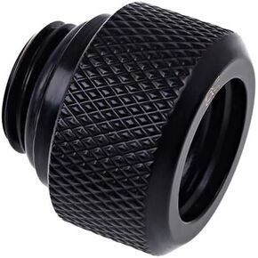 Alphacool 17262 Eiszapfen 13mm تركيبات ضغط الأنبوب الصلب G1/4 - مخرش - تركيبات تبريد المياه باللون الأسود العميق in Kuwait