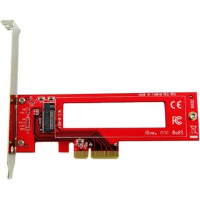 محول مضيف PEXM3-152 PCIe x4 لـ NGSFF NF1 M.3 NVMe 110mm SSD - بطاقة PCI Express 4-Lane - محول NF1 NGSFF PCIe in Kuwait