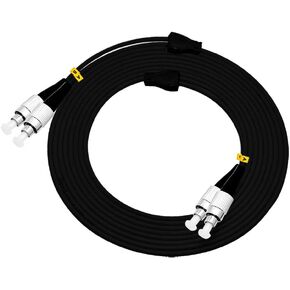 100M SC to SC Outdoor Armored Duplex SM Fiber Optic Cable Jumper Optical Patch Cord Singlemode 9/125 100Meters 328ft SC-SC in Kuwait