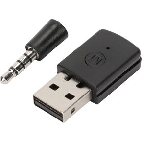 لمحول دونجل Bluetooth4.0، محول صوت لاسلكي مع قابس 3.5 ملم، محول صوت USB BT لتوصيل سماعات الرأس لجهاز PS5 لجهاز PS4، جهاز الاستقبال وجهاز الإرسال in Saudi Arabia