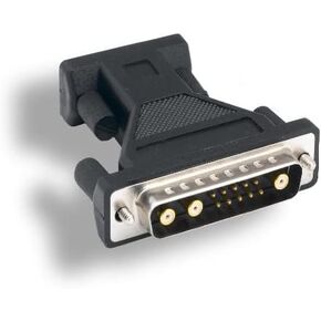 KENTEK 13W3 DB 13W3 13 Pin Male to HD15 HDD15 15 Pin Female, Male to Female M/F Molded Sun Micro to VGA Monitor Adapter Changer Coupler in Kuwait
