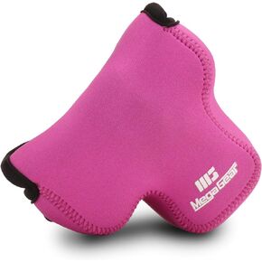MegaGear MG1040 Canon EOS M50, M5 (15-45) Ultra Light Neoprene Camera Case - Red