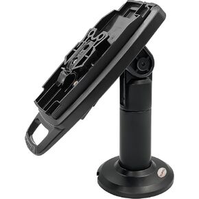 حامل طرفي بمزلاج وقفل 7 انش من انجينيكو لين/3000/7000/8000 - تصميم نحيف، تركيب لاصق، اسود in Kuwait