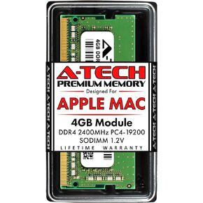 A-Tech 4GB RAM for Apple iMac 2017 (27 inch Retina 5K & 21.5 inch Retina 4K) | DDR4 2400MHz SODIMM PC4-19200 1.2V 260-Pin SO-DIMM Memory Upgrade Module