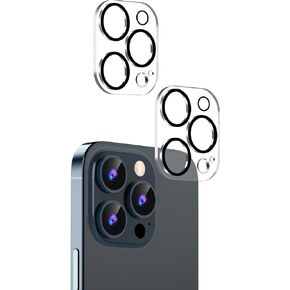 عبوتان من واقي عدسة الكاميرا متوافق مع iPhone15pro و15 pro max، مضاد للخدش، زجاج 9H وسهل التركيب، واقي شاشة الكاميرا in Kuwait