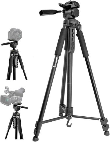 حامل ثلاثي ثلاثي الأبعاد احترافي عالي التحمل مكون من 3 فتحات لكاميرا Panasonic Pro AG-DVC7، DVC20، DVC30، DVX100، HVX200 HVX205 Mini Dv Camcorders in Kuwait