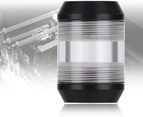 فلتر تبريد مياه PC ، فلتر تبريد مياه PETG ملون مزدوج مشترك داخلي G1/4 سن ، حافظ على نظافة الطريق المائي لفترة طويلة ، أفضل مجموعة in Kuwait