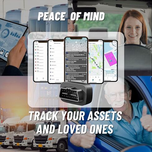 سيارة Logixtar Mini Obd GPS Tracker مع كابل تمديد الطاقة، نظام تحديد المواقع العالمي 4G LTE في الوقت الحقيقي، بدءًا من 5.99 دولارًا شهريًا، احصل على تنبيهات، تشغيل التاريخ، إلغاء، تجديد الاشتراك في أي وقت. in Kuwait