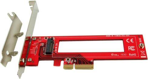 محول مضيف PEXM3-152 PCIe x4 لـ NGSFF NF1 M.3 NVMe 110mm SSD - بطاقة PCI Express 4-Lane - محول NF1 NGSFF PCIe in Kuwait