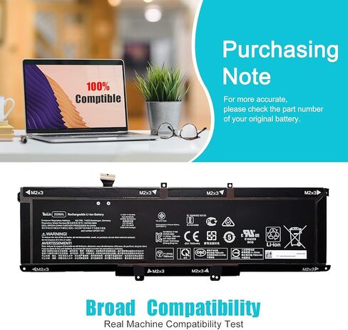 ZG06XL 95.9Wh 8310mAh استبدال بطارية HP Elitebook 1050 G1 ZBook Studio G5 X360 G5 سلسلة الكمبيوتر المحمول HSTNN-IB8H HSTNN-1B8H HSN-Q11C ZGO6XL L07045-855 L07046-855 L07351-1C1 11.55V in Kuwait