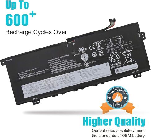 L18M4PE0 استبدال البطارية لينوفو اليوغا C740-14IML C740-14IML-81TC 81TC002RGE 81TC006VGE L18C4PE0 L18L4PE0 5B10U40209 5B10U40210 5B10W67185 5B10W67296 SB10W67368 SB10 W67235 7.72 فولت 51 وات ساعة in Kuwait