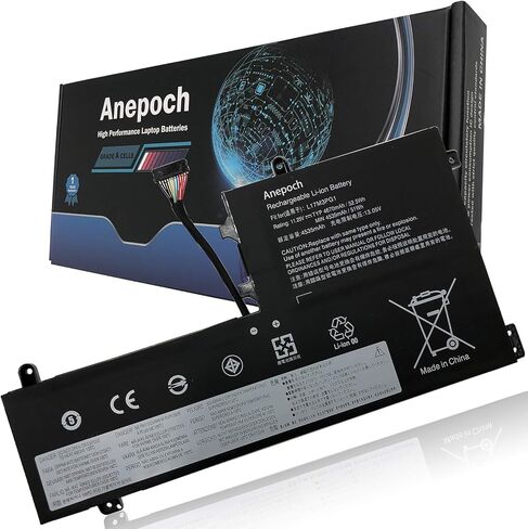 بطارية كمبيوتر محمول Anepoch L17M3PG1 متوافقة مع Lenovo Legion Y530-15ICH Y545-PG0 Y540-17IRH Y540-15IRH Y7000P Y7000 Y7000-2019-PG L17C3PG1 L17L3PG1 L17M3PG2 L17C3PG2 11.34V 52.5Wh 4630 مللي أمبير in Kuwait