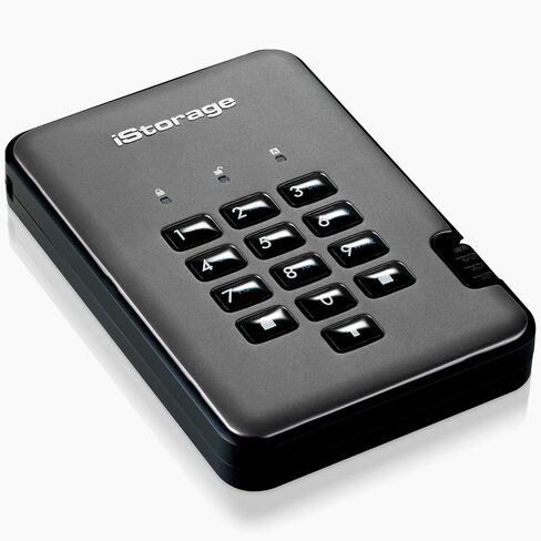 iStorage diskAshur PRO2 Secure encrypted SSD C-X Range (1TB) in Saudi Arabia