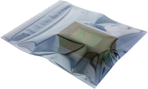 Rebower Anti Static Bags ESD Shielding Bags Resealable, [for Electronic Device GPU Hard Drive SSD HDD Motherboard] - 2.5x3.5inch/25pcs in Saudi Arabia