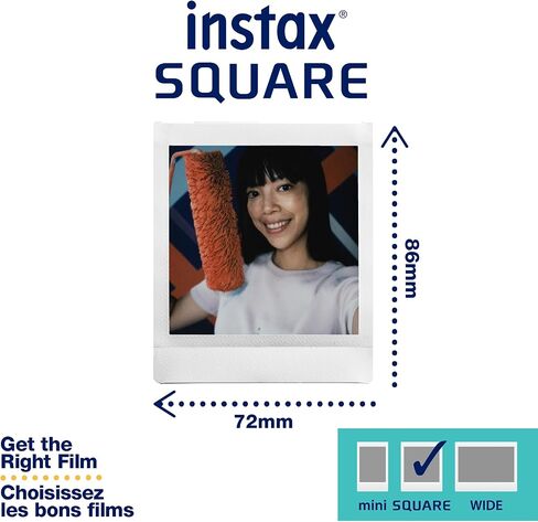 Fujifilm Instax Square Film - 10 Exposures in Saudi Arabia