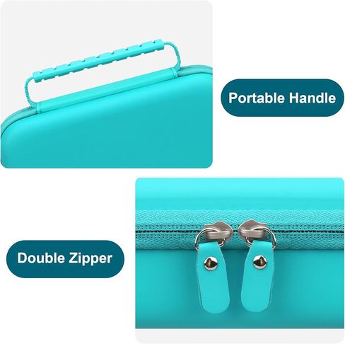 Canboc Carrying Case Compatible with Garmin Xero C1 Pro Compact Chronograph, Mesh Pocket fit Cable, Portable Charger, Power Bank, Black (Case Only) in Kuwait