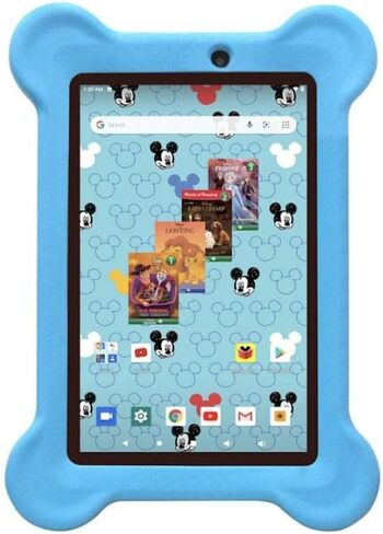 تابلت فينتشرر سمول ووندر 8 بوصة للأطفال بسعة 32 جيجابايت مع سماعات رأس - أزرق in Kuwait