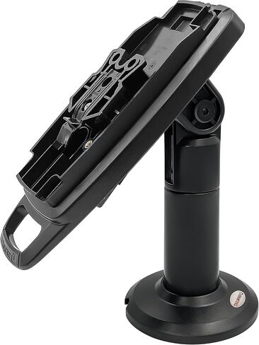 حامل طرفي بمزلاج وقفل 7 انش من انجينيكو لين/3000/7000/8000 - تصميم نحيف، تركيب لاصق، اسود in Kuwait