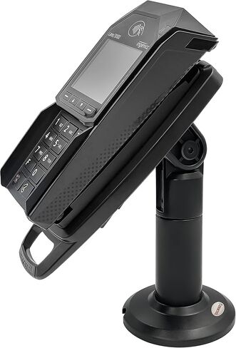 حامل طرفي بمزلاج وقفل 7 انش من انجينيكو لين/3000/7000/8000 - تصميم نحيف، تركيب لاصق، اسود in Kuwait