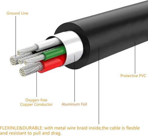 Tan QY Mini USB Cable 10Ft, USB 2.0 Type A to Mini B Cable Male Cord for GoPro Hero 3+, Hero HD, Cell Phones, MP3 Players, Digital Cameras etc (10Ft/3M, Orange) in Saudi Arabia