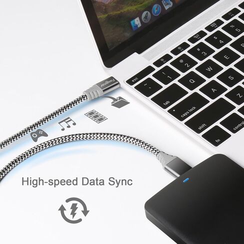 Fasgear USB C to Micro B 3.0 Cable, 1ft, Black in Saudi Arabia
