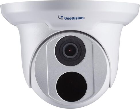 GeoVision GV-EBD4700 4MP H.265 Low Lux WDR Pro IR Eyeball IP Dome Megapixel Surveillance Camera, White in Kuwait
