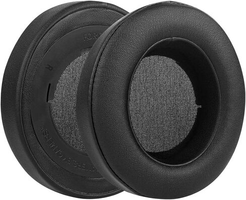 Geekria QuickFit Replacement Ear Pads for Razer Kraken Pro V2, Kraken 7.1 V2, Stormtrooper/Pewdiepie Edition Headphones Ear Cushions, Headset Earpads, Ear Cups Cover Repair Parts (Black) in Saudi Arabia