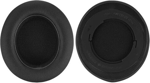 Geekria QuickFit Replacement Ear Pads for Razer Kraken Pro V2, Kraken 7.1 V2, Stormtrooper/Pewdiepie Edition Headphones Ear Cushions, Headset Earpads, Ear Cups Cover Repair Parts (Black) in Saudi Arabia