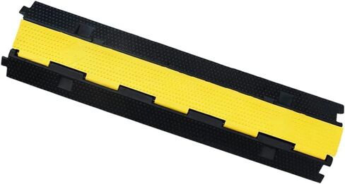 Biowina 4pack من 1 قناة 39 بوصة المطاط كابل حامي منحدر سرعة المرور عثرة 18000 رطل الثقيلة سرعة المطبات خرطوم حامي سلالم لوقوف السيارات المرآب in Kuwait