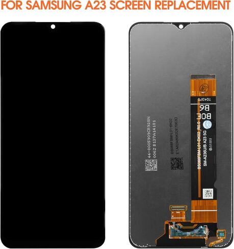 for Samsung Galaxy A23 5G SM-A236U SM-A236M A236U A236U1 Screen Replacement LCD Display Touch Digitizer Assembly Replacement with Kit(Black) in Saudi Arabia