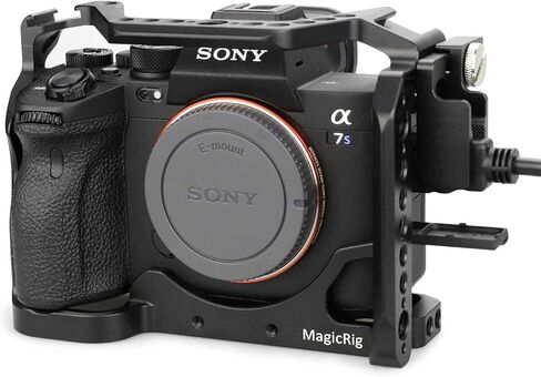 قفص كاميرا MAGICRIG A7SIII مع مشبك كابل متوافق مع HDMI لسوني ألفا 7S III / A7SIII / A7S3 in Kuwait