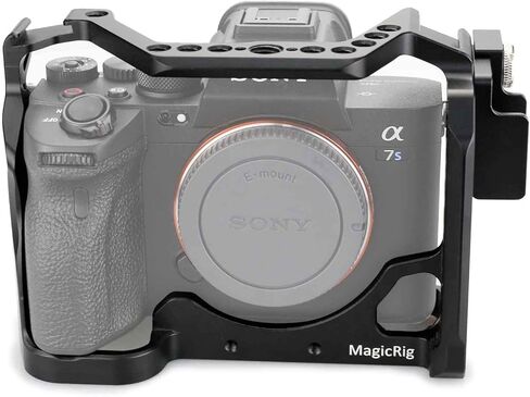 قفص كاميرا MAGICRIG A7SIII مع مشبك كابل متوافق مع HDMI لسوني ألفا 7S III / A7SIII / A7S3 in Kuwait