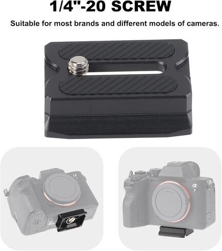 لوحة إطلاق سريع مع معيار Arca-Swiss متوافق مع DJI RS 3 Mini/RS 3 Pro/RS 3 / RS 2 / RSC2 Stabilizer Gimbal in Kuwait