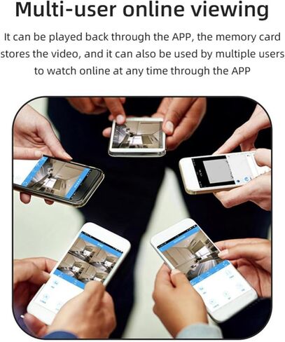 كاميرات GOWENIC لأمن المنزل، كاميرا لاسلكية صغيرة تعمل بالواي فاي، كاميرا مربية محمولة مع رؤية ليلية وكشف الحركة لمكتب السيارة وشقة الأطفال in Kuwait