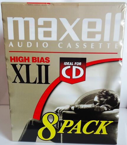 طقم أوديو أكياس XLII من MAXELL - 8 عبوات -90 دقيقة - Bias High in Saudi Arabia
