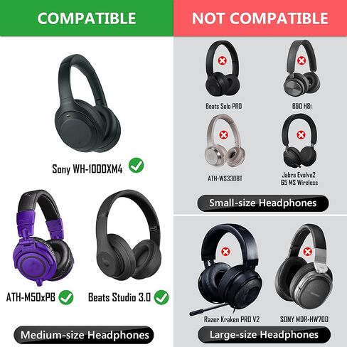 Geekria 500 Pairs Disposable Headphones Ear Cover for Over-Ear Headset Earcup, Stretchable Sanitary Ear Pads Cover, Hygienic Ear Cushion Protector (M/White) in Saudi Arabia