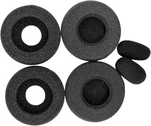 Sumugaric Foam Ear Pads Replacement Cover Cushions Compatible with Plantronics HW251N HW261N HW510 HW520 Blackwire C225 C310 C320 3210 3220 3310 3320 3315 3325 Headset. in Saudi Arabia