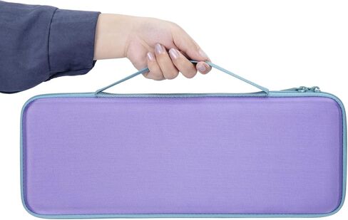 Aenllosi Hard Carrying Case Compatible with Logitech POP Keys Mechanical Wireless Keyboard (Yellow) in Saudi Arabia
